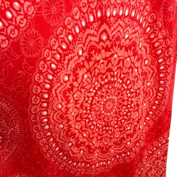 Tommy Bahama 'Dahlia Medallion' Soft Linen Maxi Dress - Reds/Pinks/White - M - Picture 10 of 12